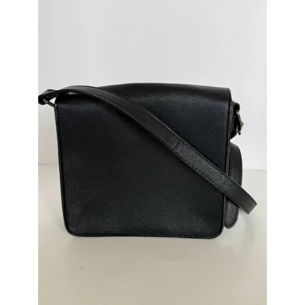 Disney Minnie Mouse Black Crossbody Bag With Adjustable Strap & Polka Dot Bow De - Picture 7 of 12